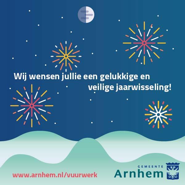 Vuurwerk Tijdens De Jaarwisseling Wijkvereniging Cranevelt Alteveer